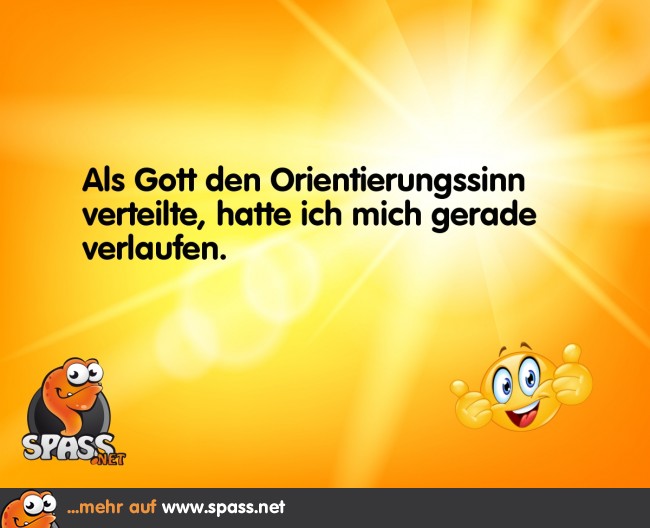 Orientierung Lustige Bilder auf