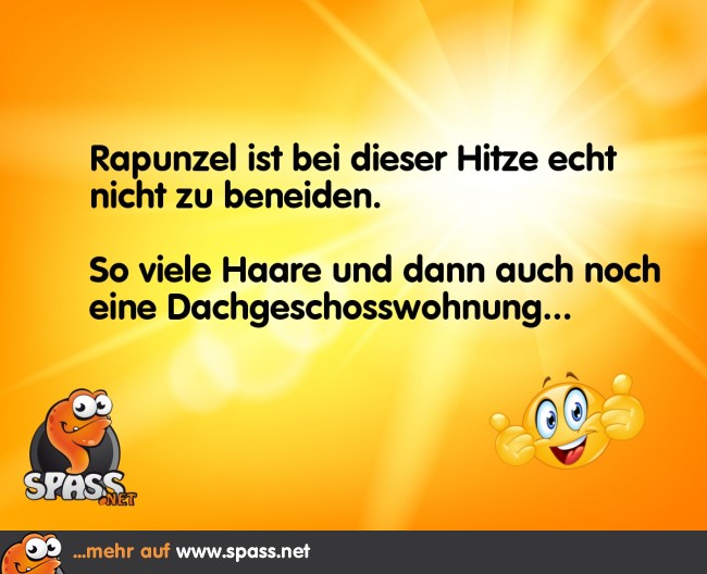 Rapunzel im Sommer Lustige Bilder auf