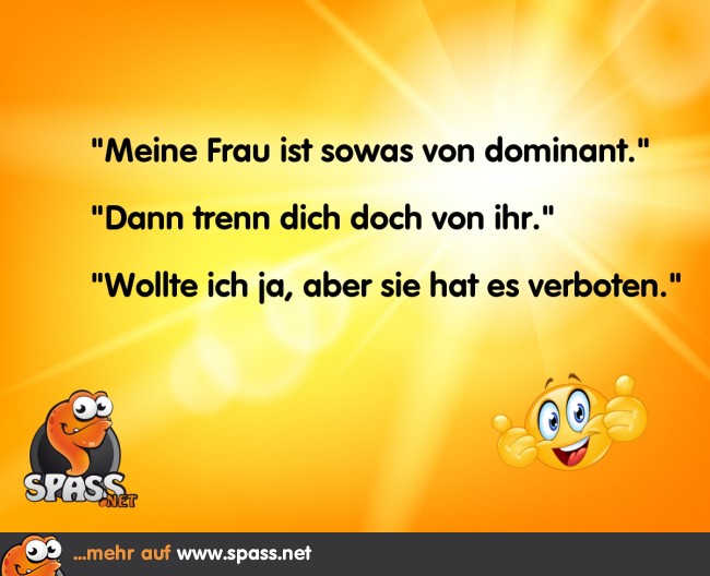 Zu dominant… Lustige Bilder auf