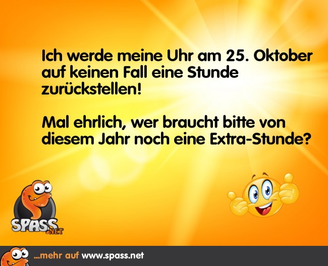 ExtraStunde unerwünscht Lustige Bilder auf