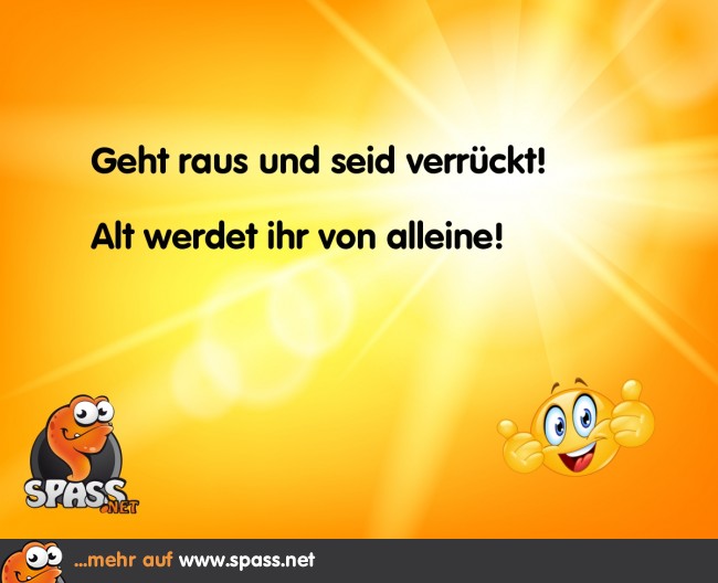Nutzt die Zeit! Lustige Bilder auf