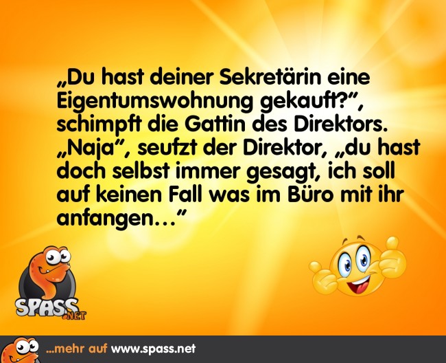 Eine Wohnung für die Sekretärin Lustige Bilder auf