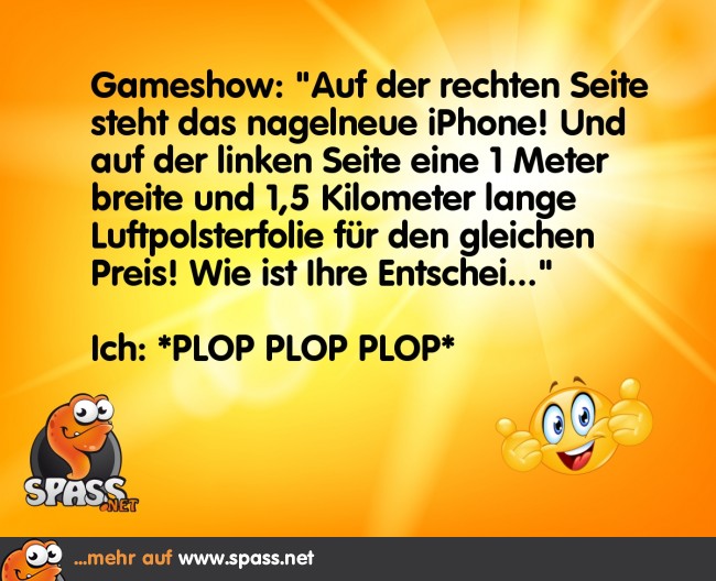 Eine gute Entscheidung Lustige Bilder auf