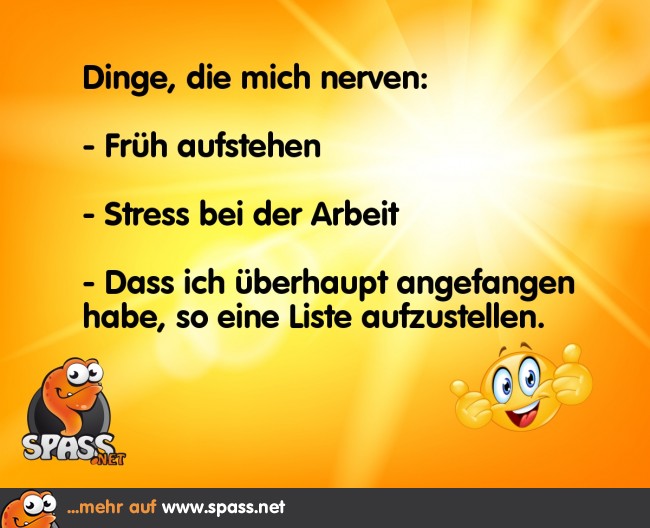 Alles nervig Lustige Bilder auf