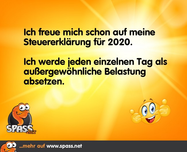 Steuererklärung 2020 Lustige Bilder auf