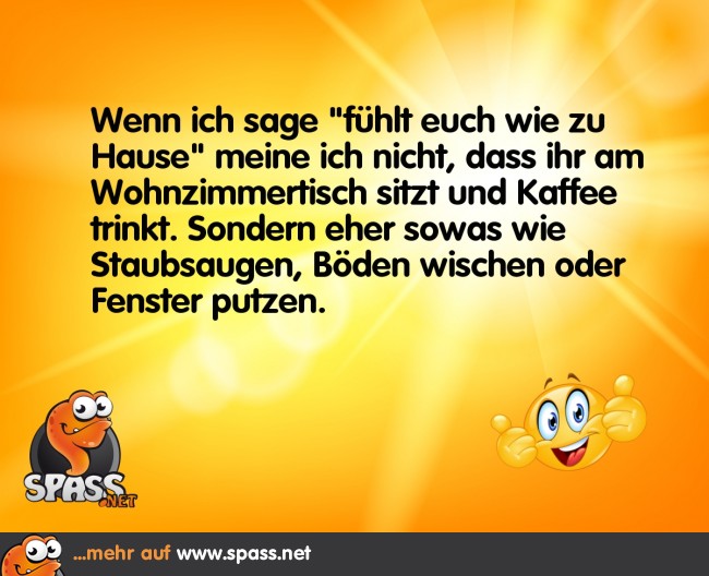 Wie zuhause Lustige Bilder auf