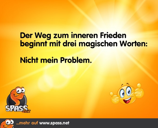 Weg zum inneren Frieden Lustige Bilder auf