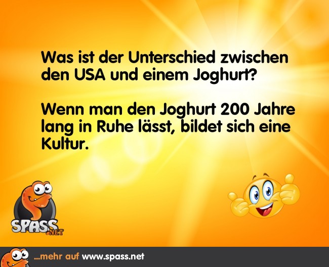Da ist der Yoghurt weiter Lustige Bilder auf