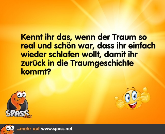 Ein schöner Traum Lustige Bilder auf
