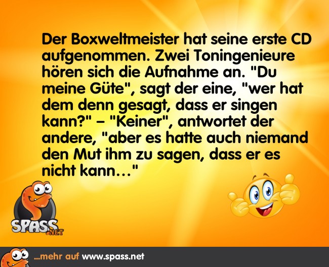 Ein schlagkräftiger Sänger Lustige Bilder auf