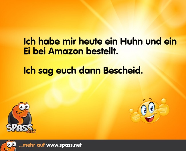 Wer ist zuerst da? Lustige Bilder auf
