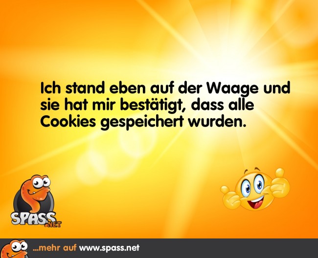Cookies gespeichert Lustige Bilder auf