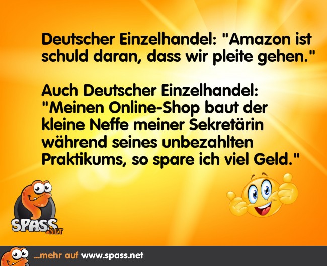 Einzelhandel Lustige Bilder auf
