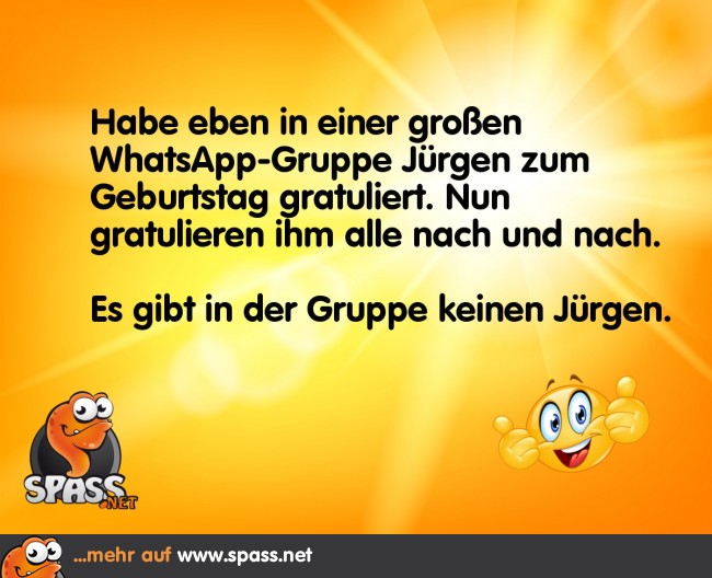 Alles Gute, Jürgen! Lustige Bilder auf