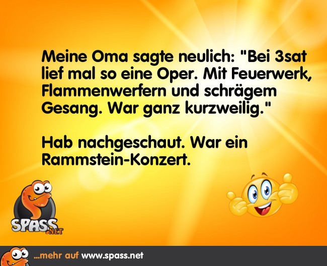 Oper mit Feuerwerk Lustige Bilder auf