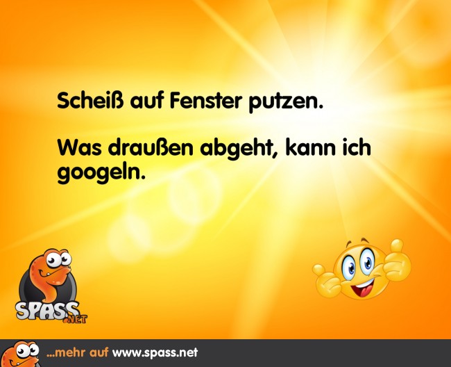 Fenster sind überbewertet Lustige Bilder auf