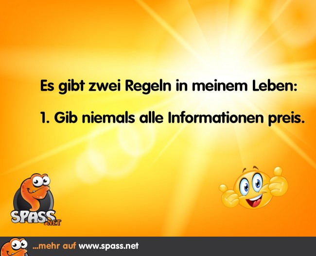 LebensRegel(n) Lustige Bilder auf