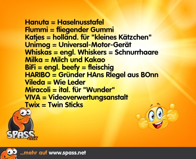Schon gewusst? Lustige Bilder auf