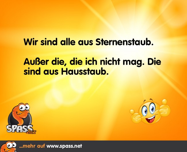 Sternenstaub Lustige Bilder auf