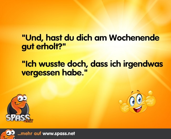 Da war doch noch was… Lustige Bilder auf