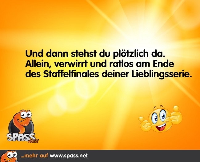 Das Ende ist gekommen Lustige Bilder auf