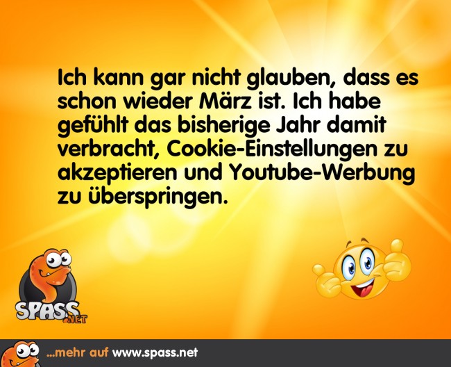 Wie schnell die Zeit vergeht… Lustige Bilder auf