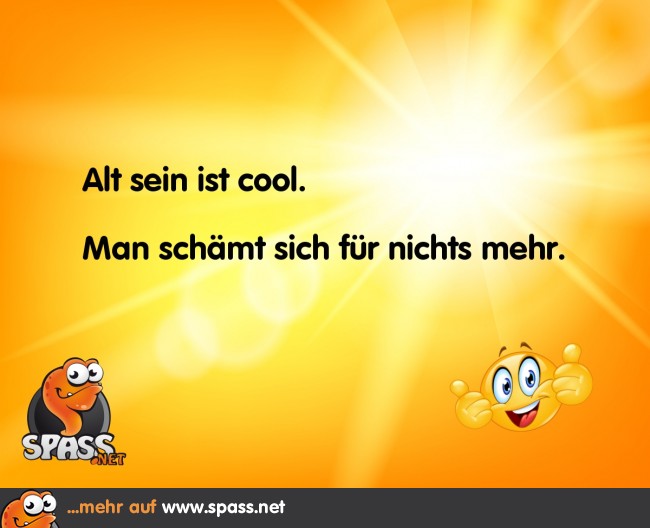 Alt sein rockt! Lustige Bilder auf