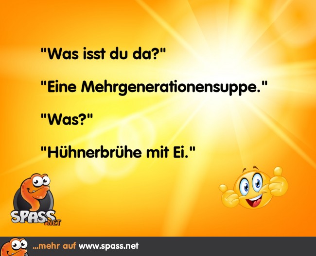 Eine besondere Suppe Lustige Bilder auf