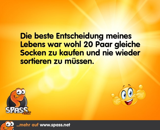 Die beste Entscheidung des Lebens Lustige Bilder auf