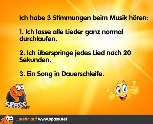 Musikalische Stimmungen Lustige Bilder auf
