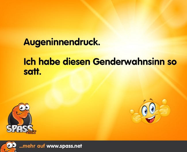 Gendern am Rande des Wahnsinns Lustige Bilder auf