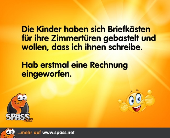 Die erste Post Lustige Bilder auf