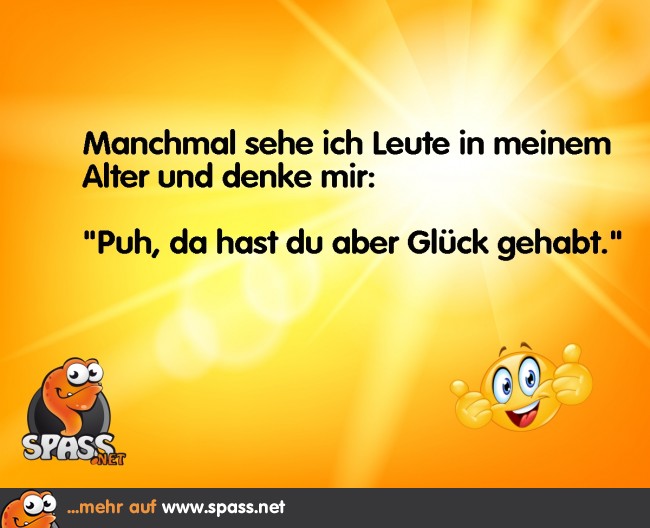 Nochmal Glück gehabt Lustige Bilder auf