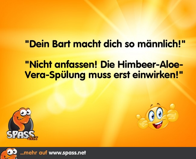 Ein männlicher Bart Lustige Bilder auf