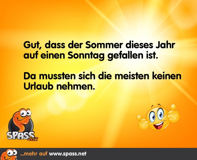SommerSonntag Lustige Bilder auf
