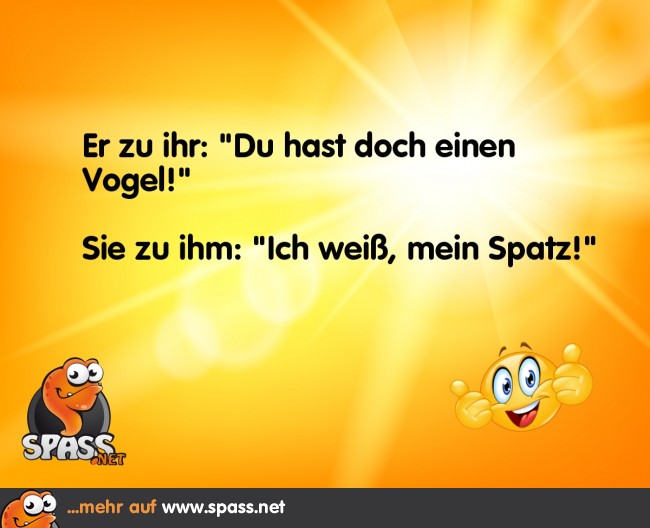 Wenn du einen Vogel hast Lustige Bilder auf
