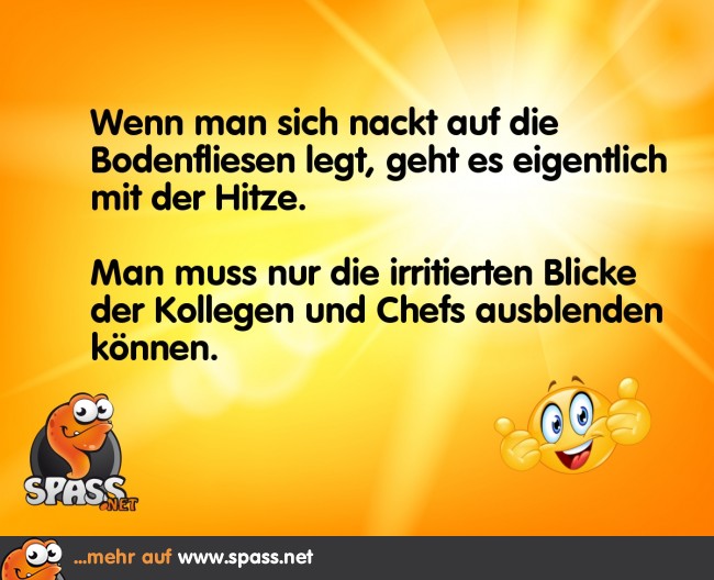 Abkühlung im Büro Lustige Bilder auf