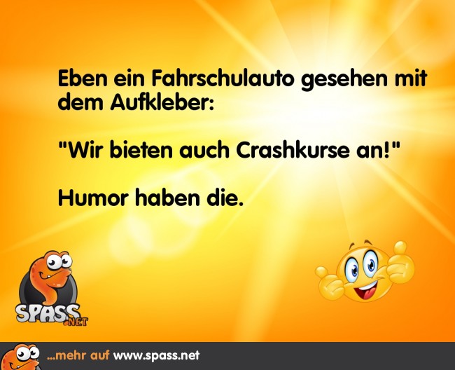 FahrschulenHumor Lustige Bilder auf