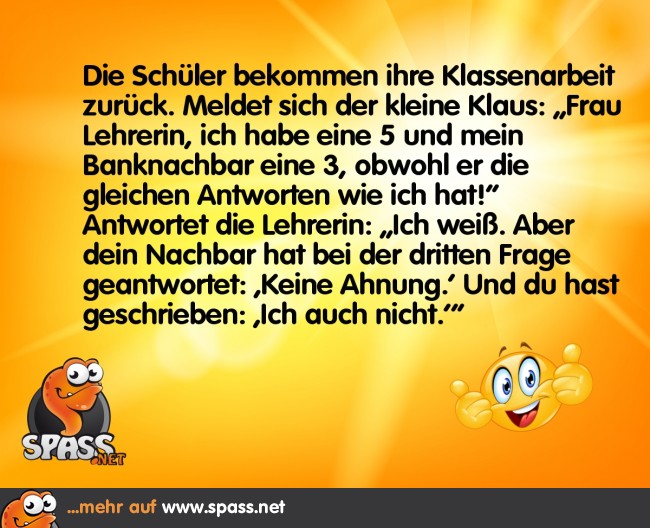Eine ehrliche Antwort | Lustige Bilder auf Spass.net