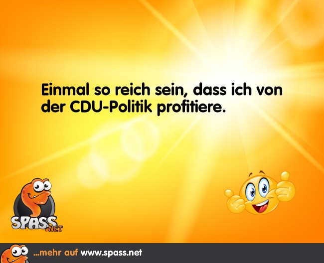 CDUProfiteur Lustige Bilder auf