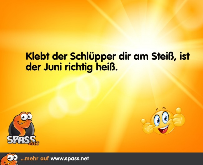 Ein heißer Juni Lustige Bilder auf