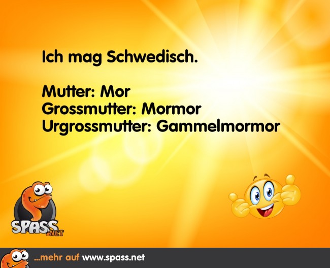 Ich mag Schwedisch Lustige Bilder auf