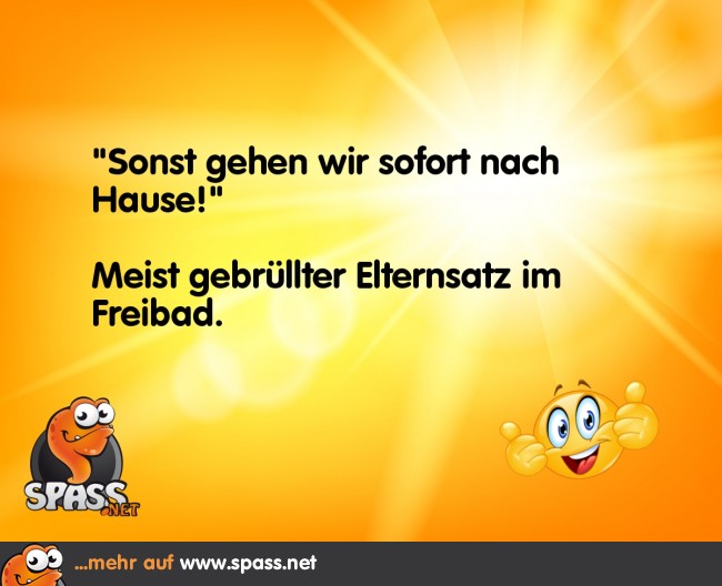 FreibadDrohung Lustige Bilder auf