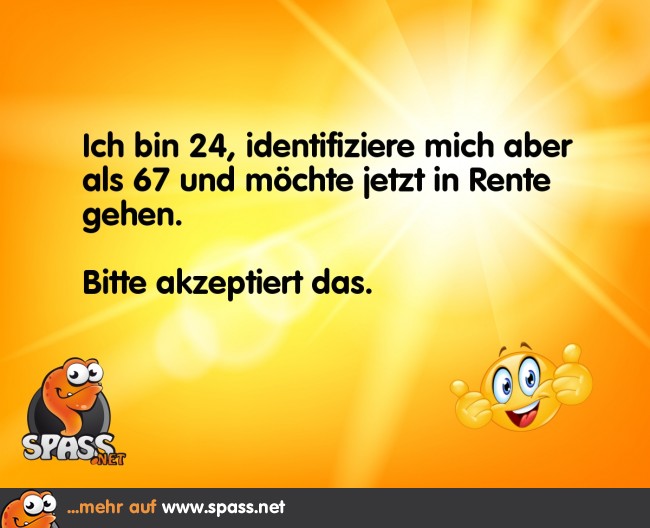Frührente Lustige Bilder auf