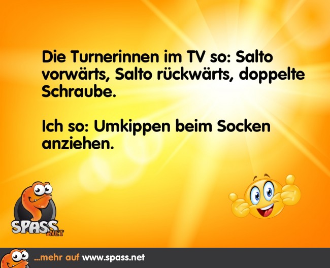 (Un)sportlich Lustige Bilder auf