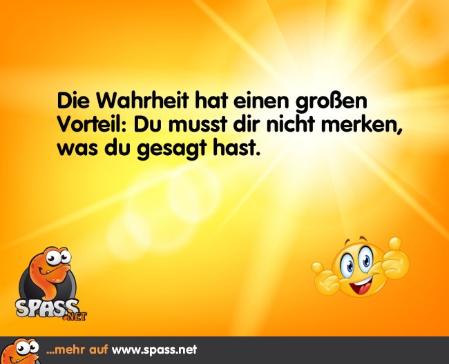 Wahrheit siegt Lustige Bilder auf