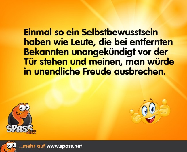 Gesundes Selbstbewusstsein Lustige Bilder auf