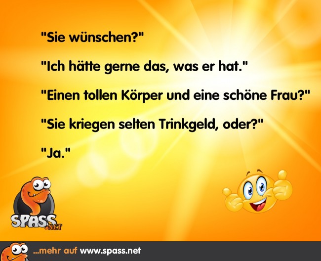Kein Trinkgeld Lustige Bilder auf