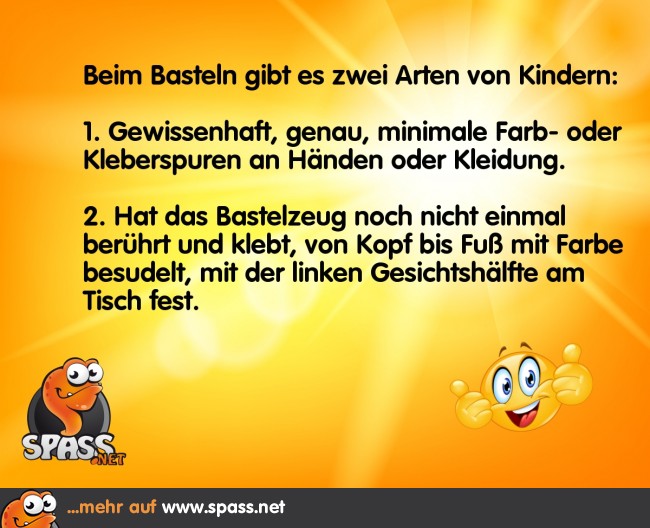 Bastelstunde Lustige Bilder auf
