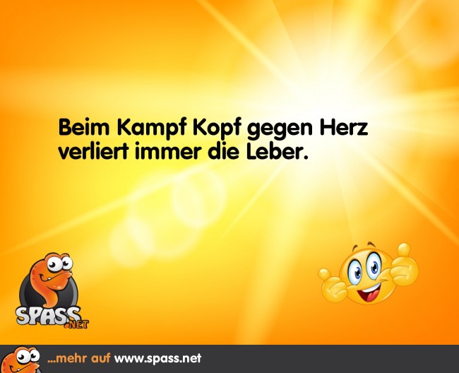 Kopf gegen Herz Lustige Bilder auf